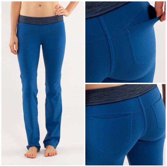 [Lululemon] Limitless Blue Split Set Pants - Picture 2 of 8